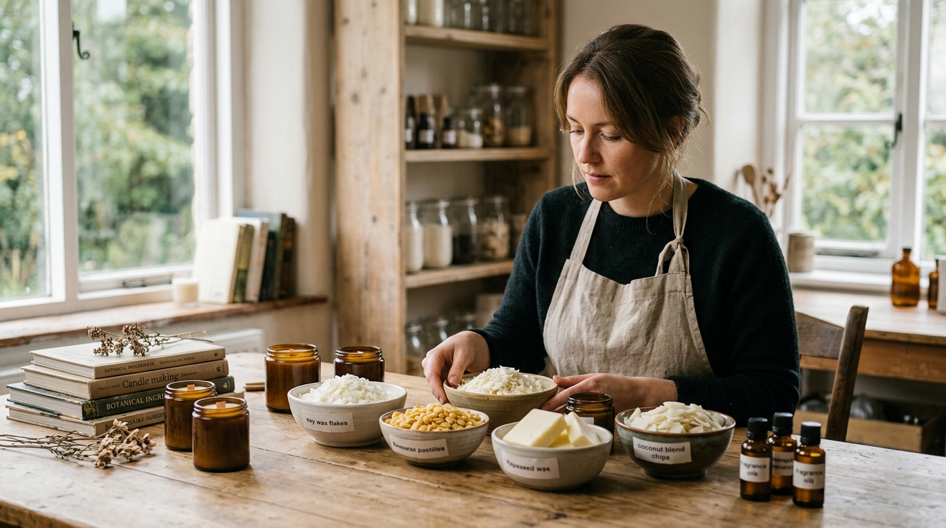 How to Choose the Right Wax for Your Candle Project