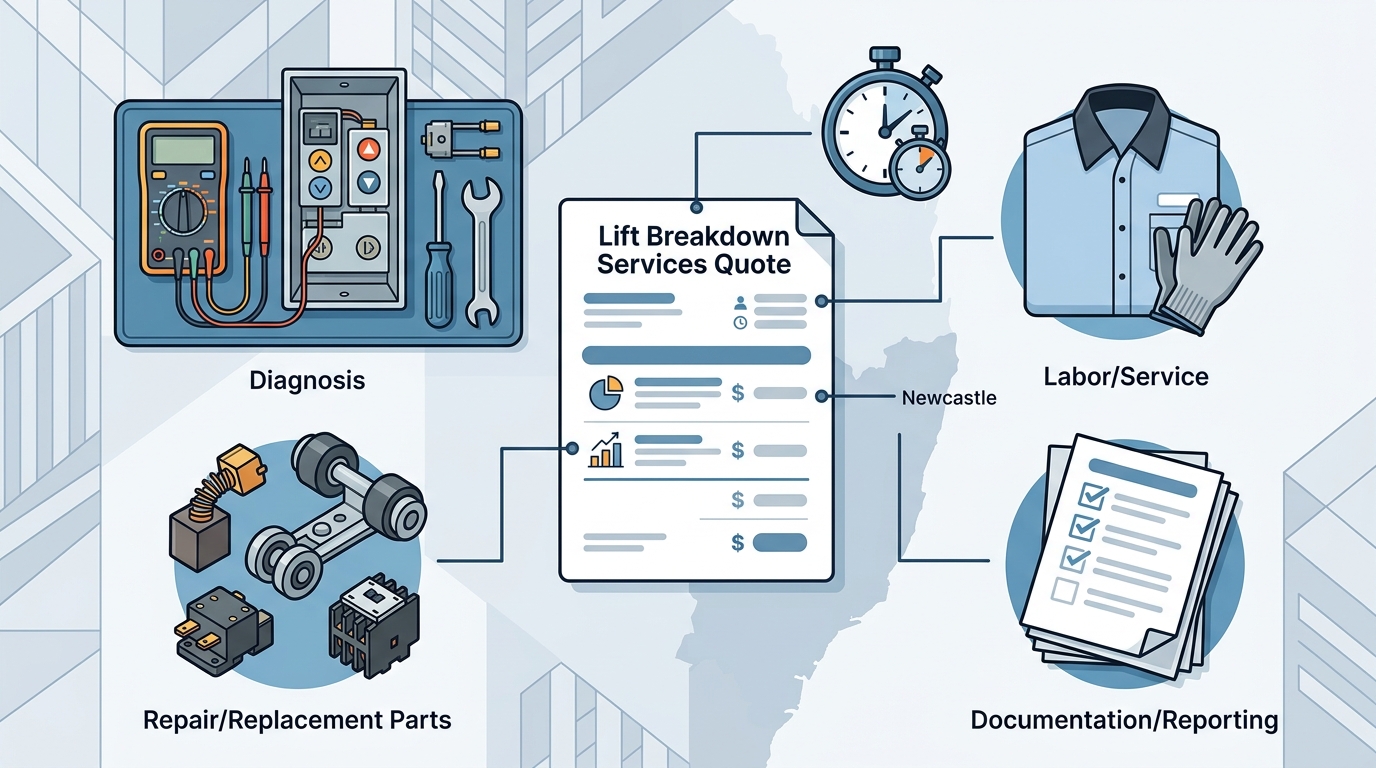 Lift Breakdown Services Quote: What to Expect in Newcastle