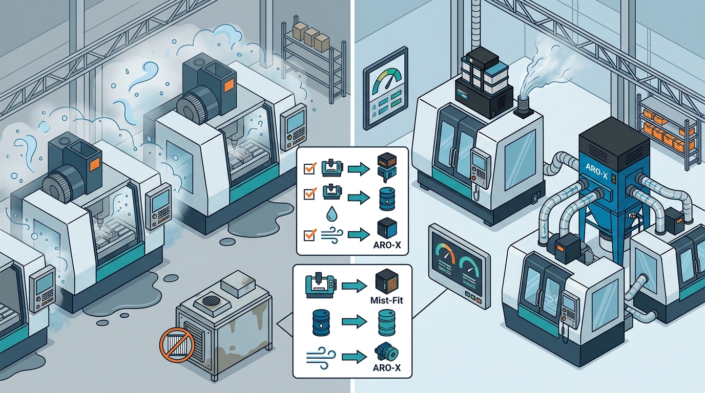Best Mist Collector for CNC Machining: How to Choose
