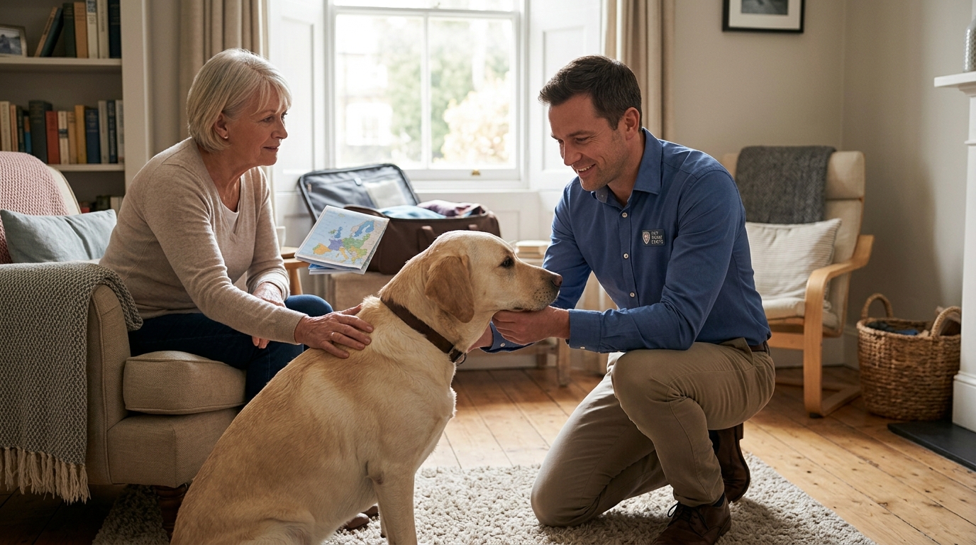 Can a Vet Come to My House for a Pet Health Certificate?
