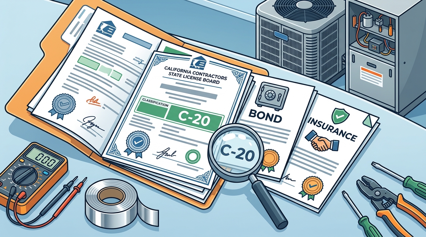 How to Find a Licensed HVAC Contractor in California