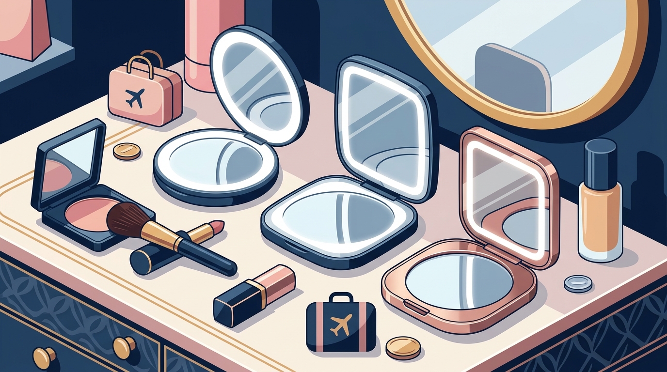Best LED Compact Mirror for Makeup on the Go in 2026