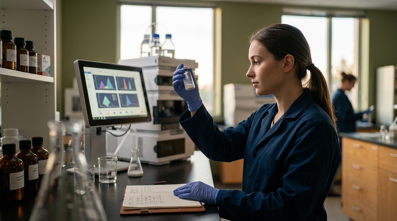 How to Verify the Purity of Research-Grade Peptides