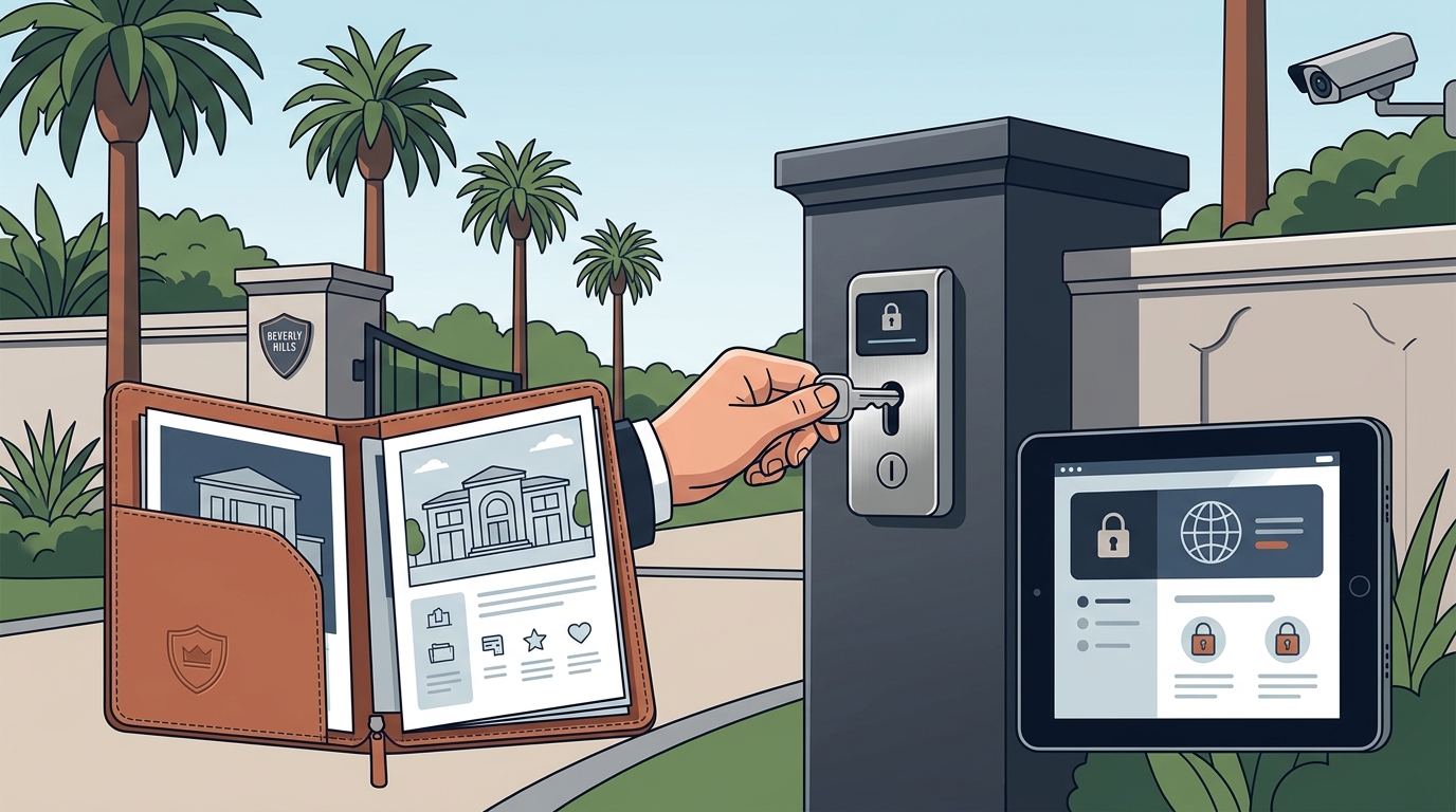 Privacy When Selling a Luxury Estate in Beverly Hills