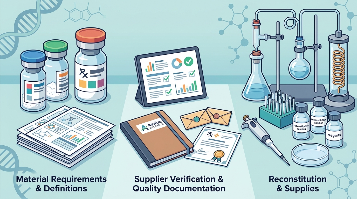 How to Source Materials for a New Laboratory Project