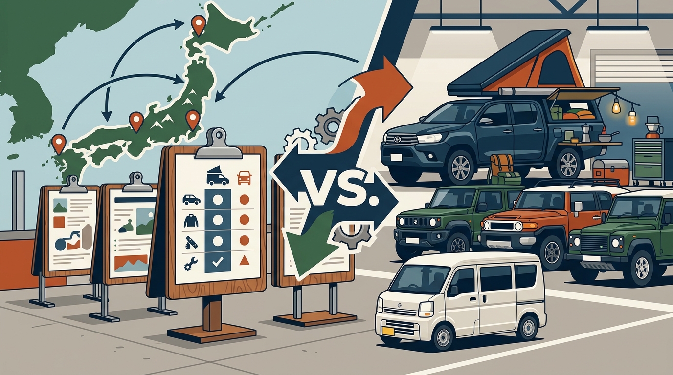 Compare Campervan Rental Options for a Japan Vacation