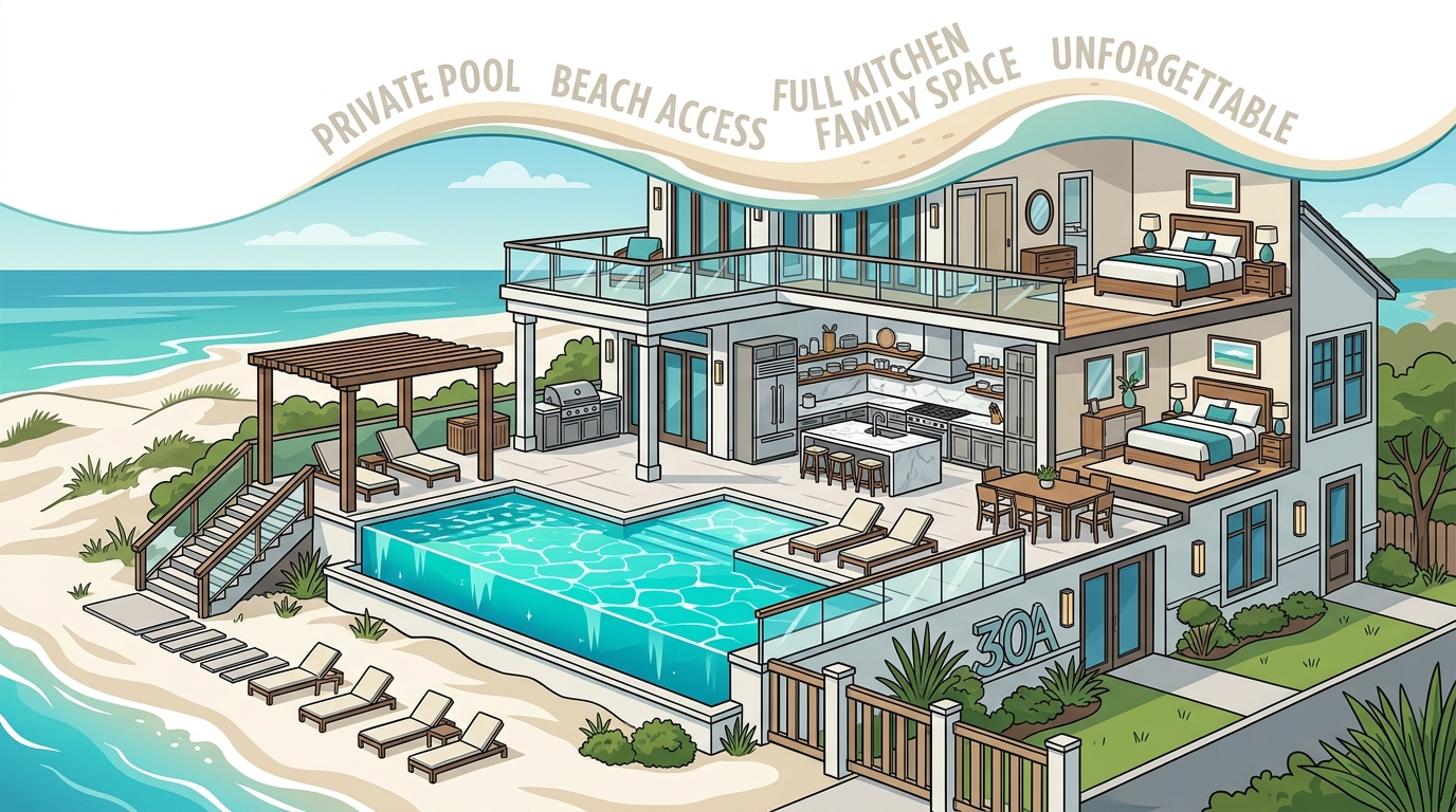 Benefits of Booking a Private Villa in South Walton