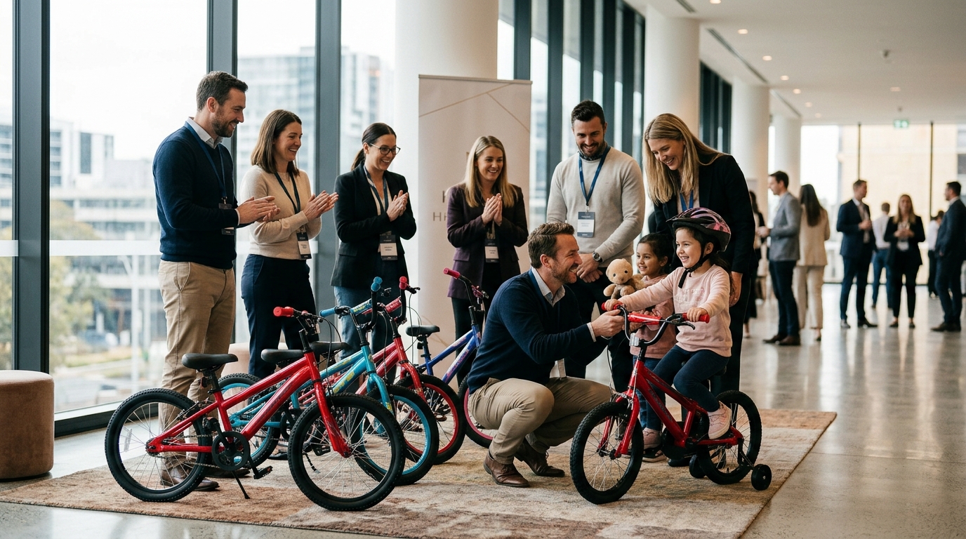 How to Organise a Charity Bike Building Event for a Conference