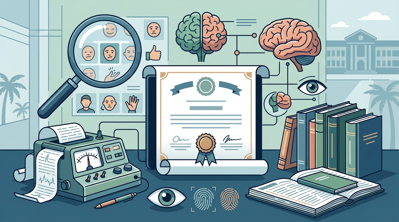 Master's Degree in Nonverbal Behavior and Deception Detection