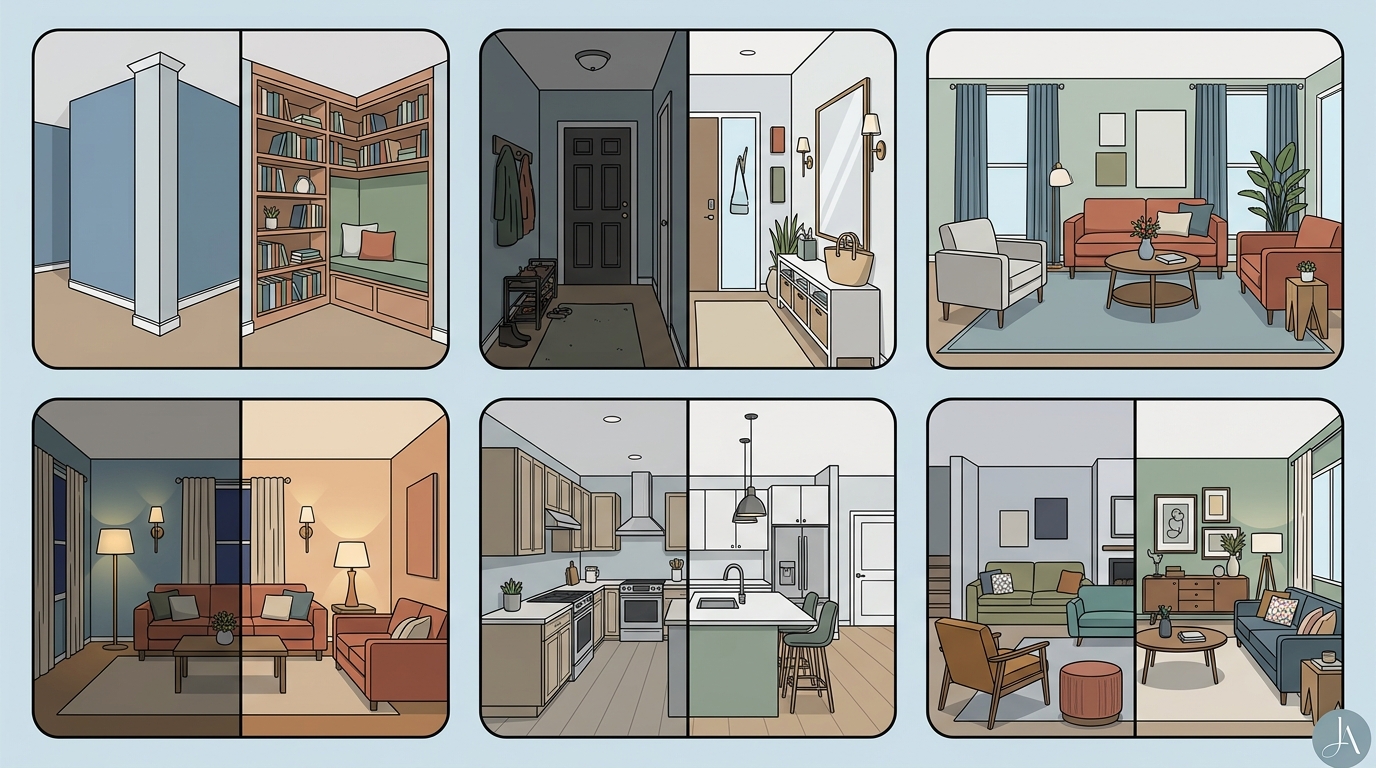 How to Solve Common Residential Interior Design Problems