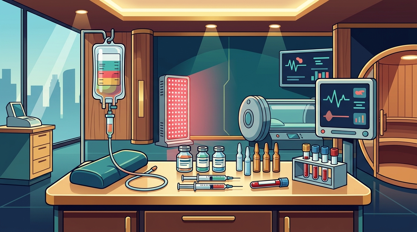 Doctor-Supervised Biohacking & Longevity Center in Brickell Miami