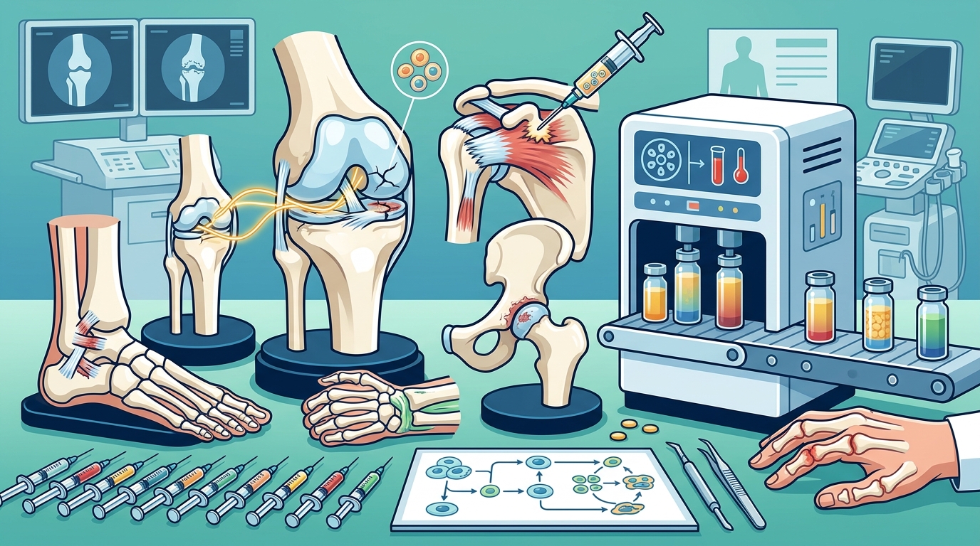 Conditions Treated with Biocellular Joint Regeneration