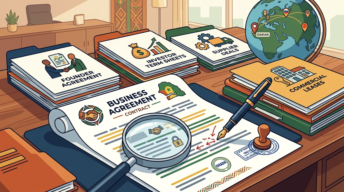 Contract Review for Startups in Senegal: Who Does It?
