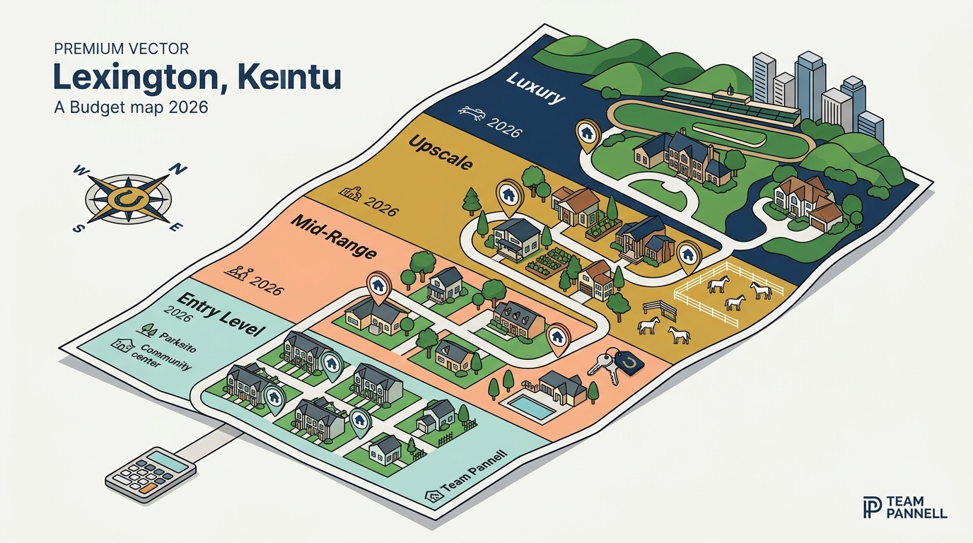 Lexington, KY Home Buying by Budget: Where to Buy at Every Price Point in 2026