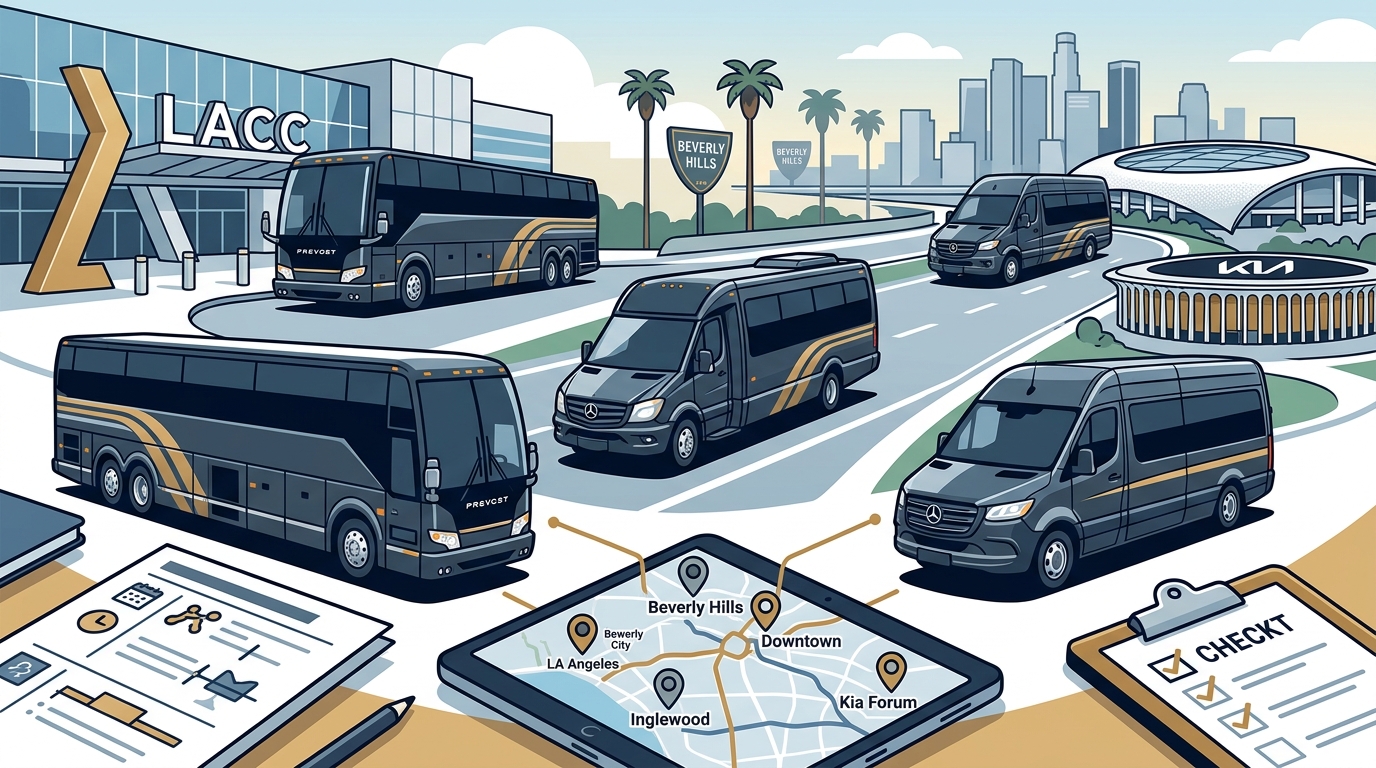 Corporate Event Transportation in Los Angeles: Guide
