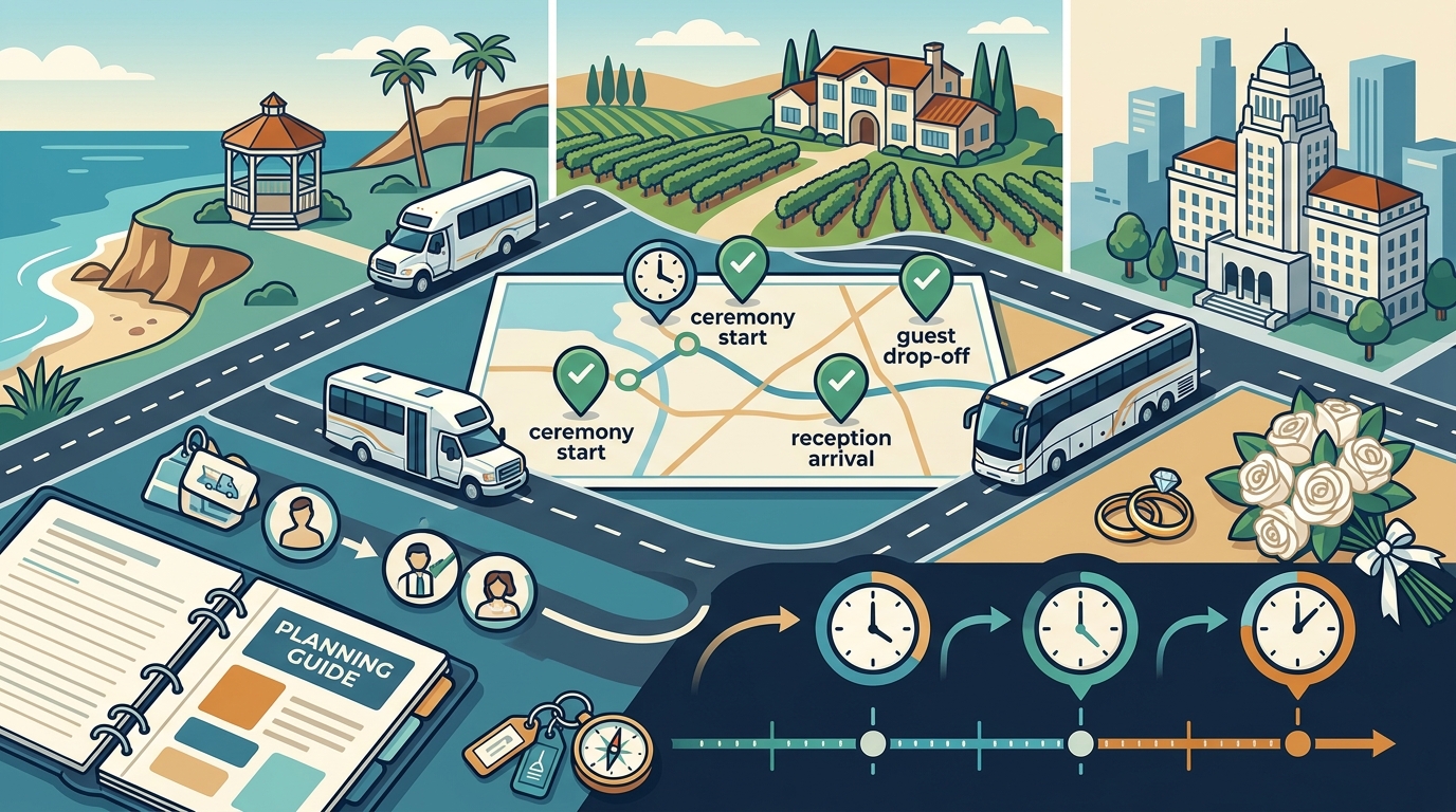 Wedding Transportation Southern California: Reliability Guide