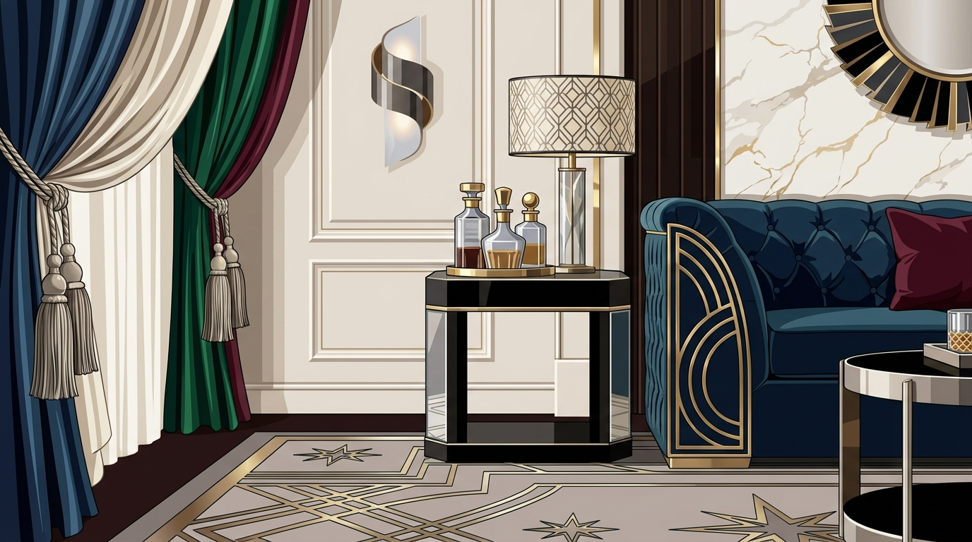 Hollywood Glamour Style in Luxury Interior Design