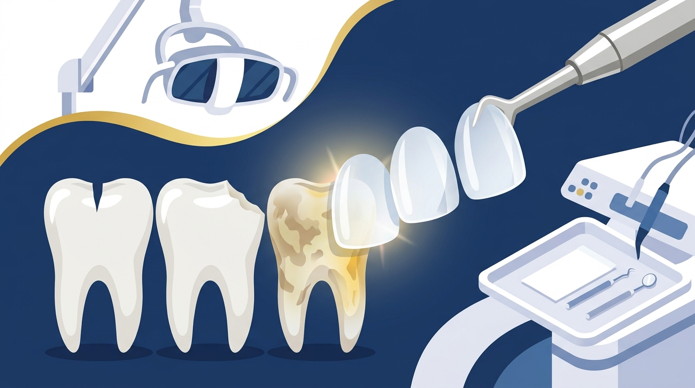 Porcelain Veneers for Gaps, Chips & Stains Explained