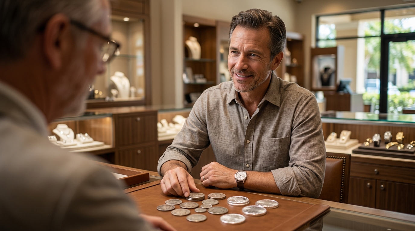 Sell Silver Coins at a Local Jewelry Store: What to Know