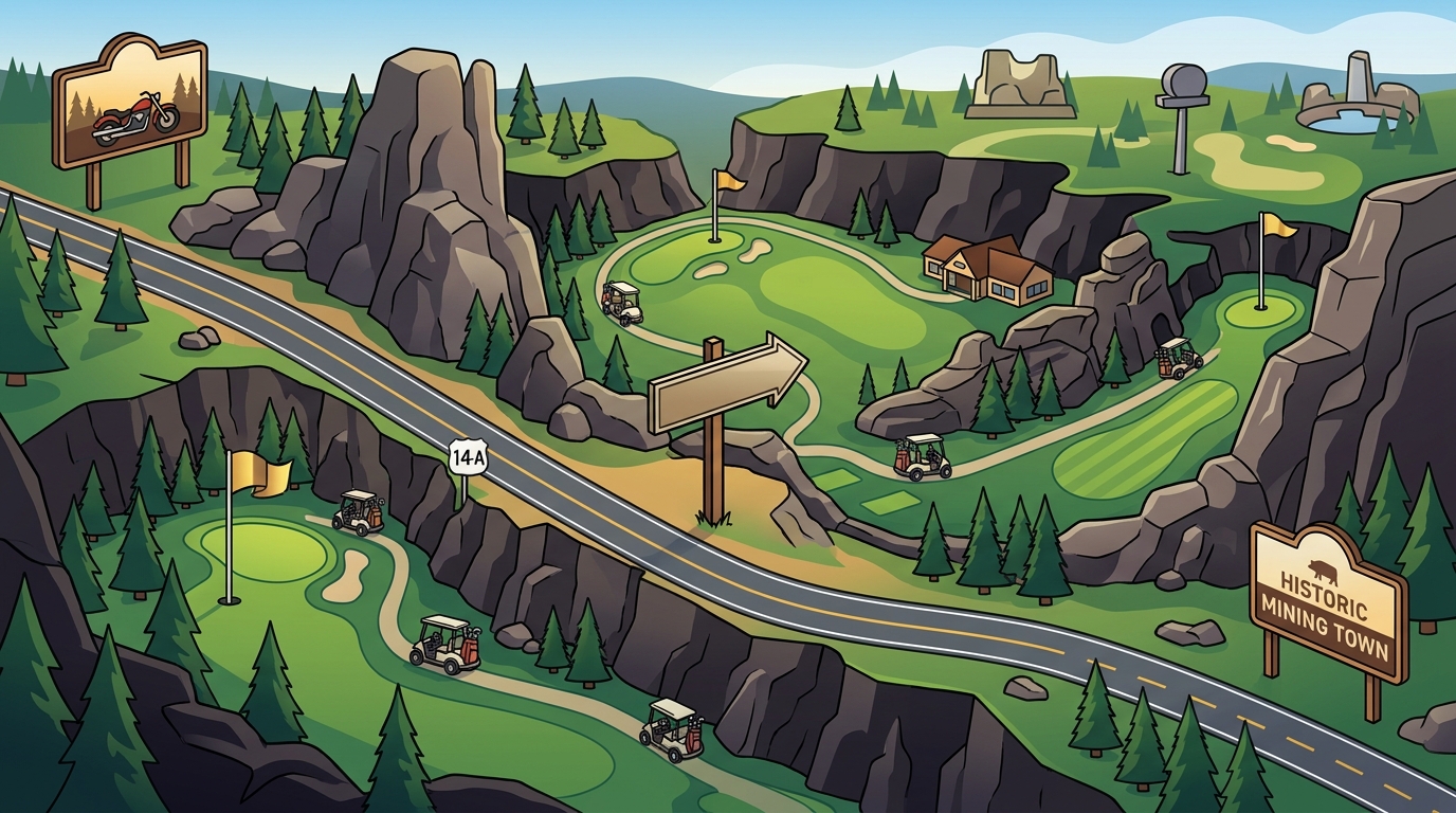 Best Golf Outing Between Sturgis and Deadwood: Why Boulder Canyon Wins