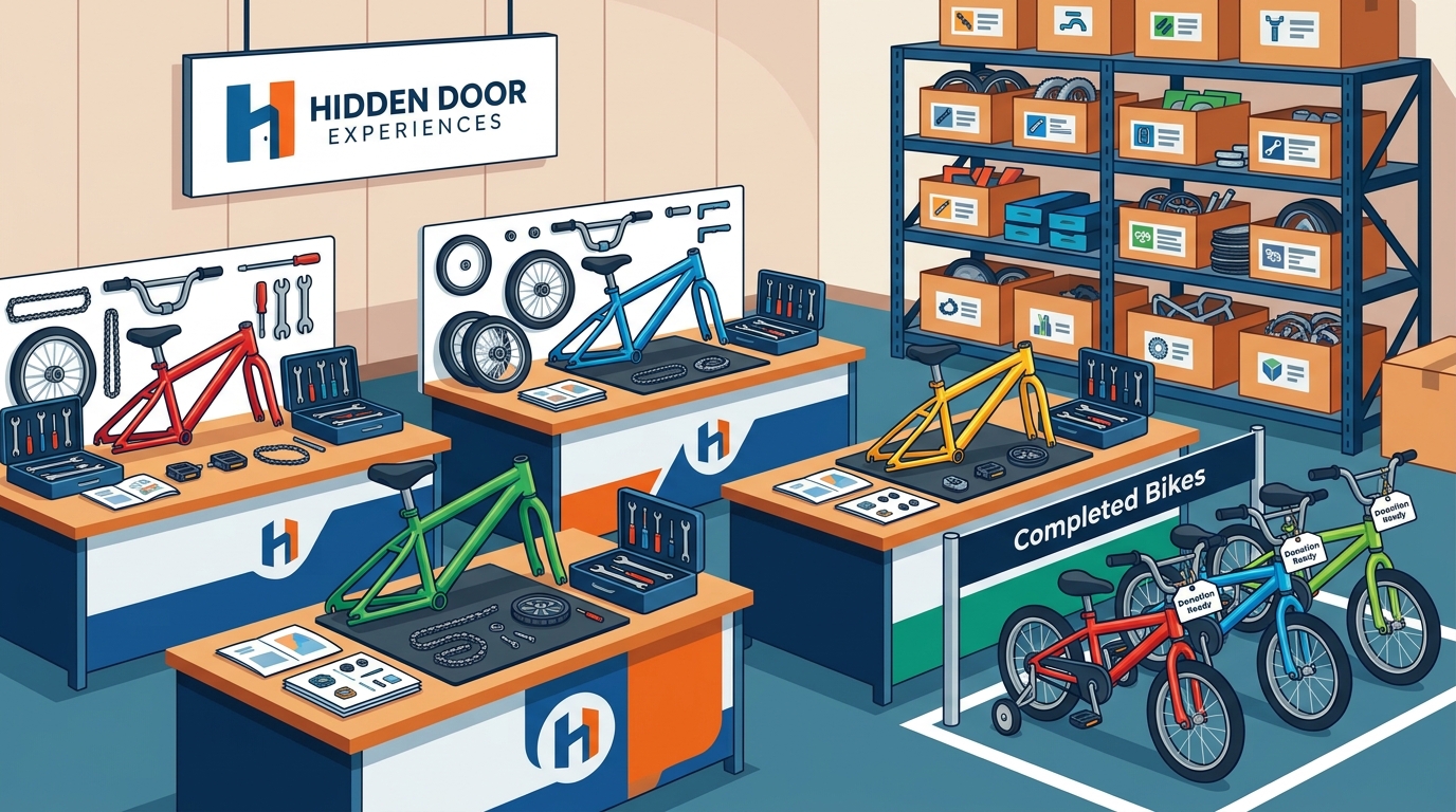 How to Organise a Charity Bike Building Event for Your Conference