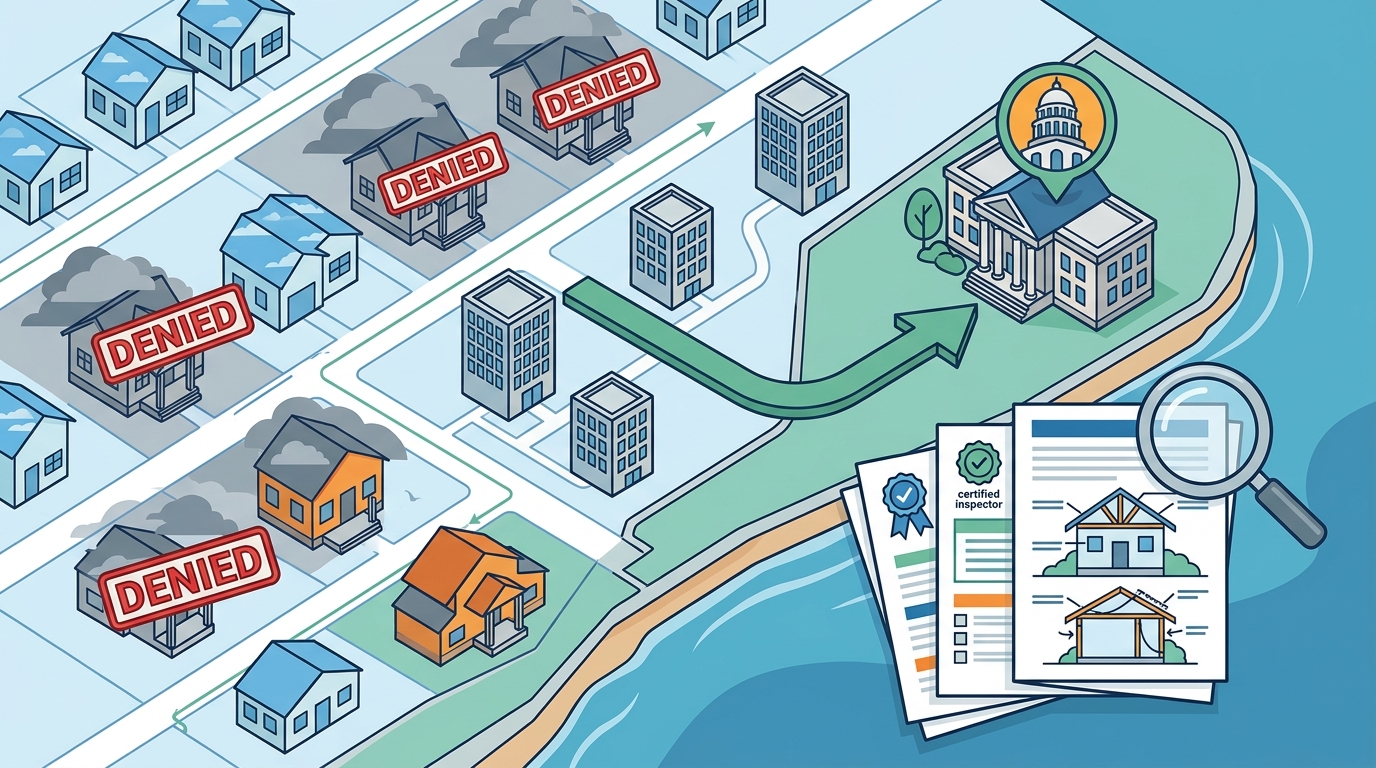 How to Qualify for Windstorm Insurance After Rejection