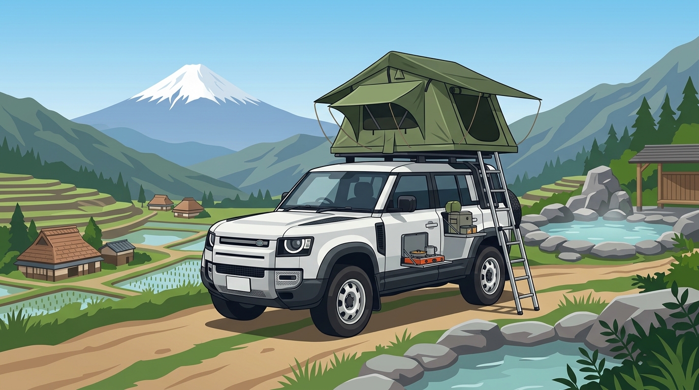 Best Adventure Campervans for Exploring Rural Japan