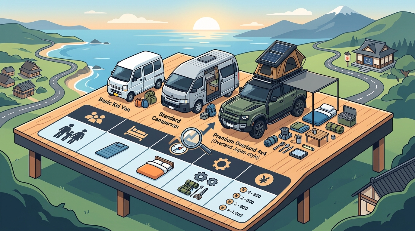 How to Compare Campervan Rental Options for Japan