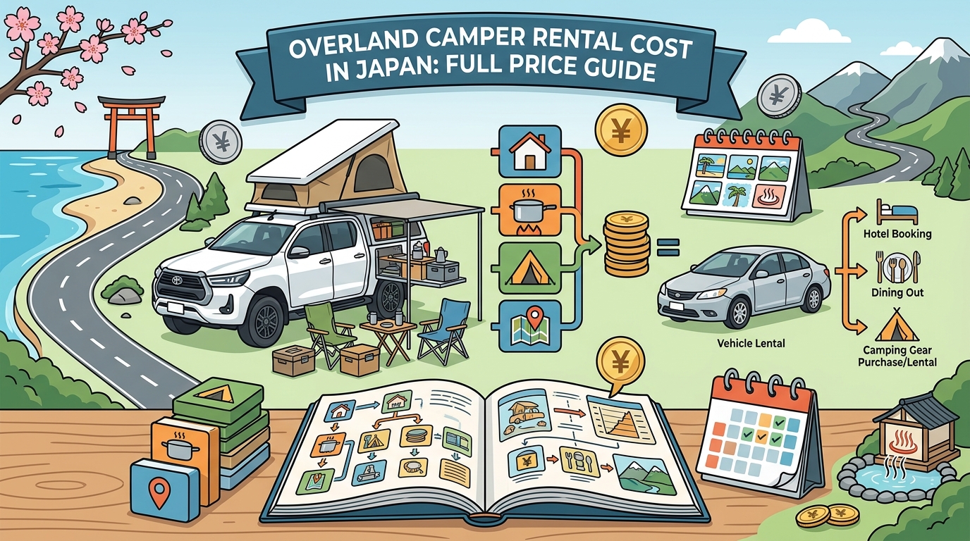 Overland Camper Rental Cost in Japan: Full Price Guide