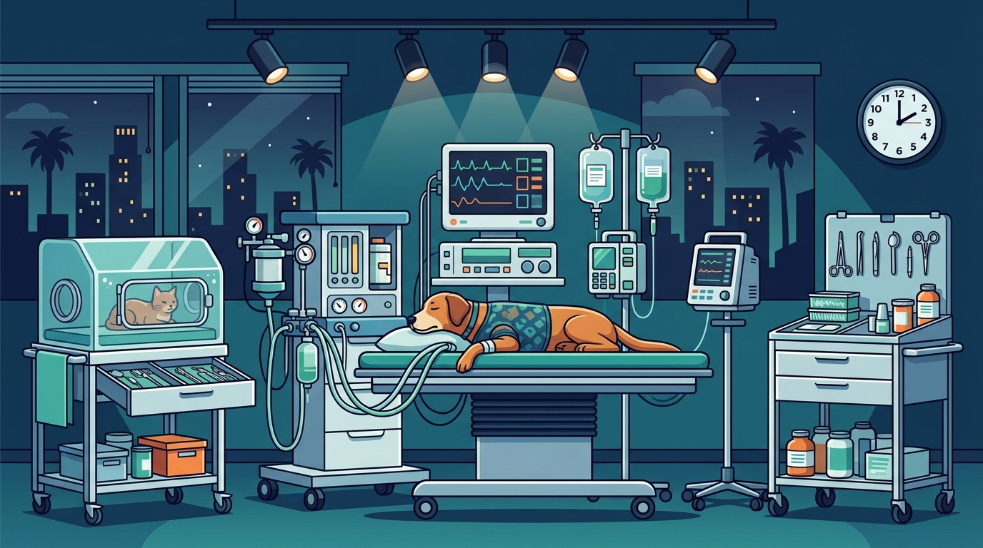 Emergency Vet in LA With Overnight Critical Care | LAASER