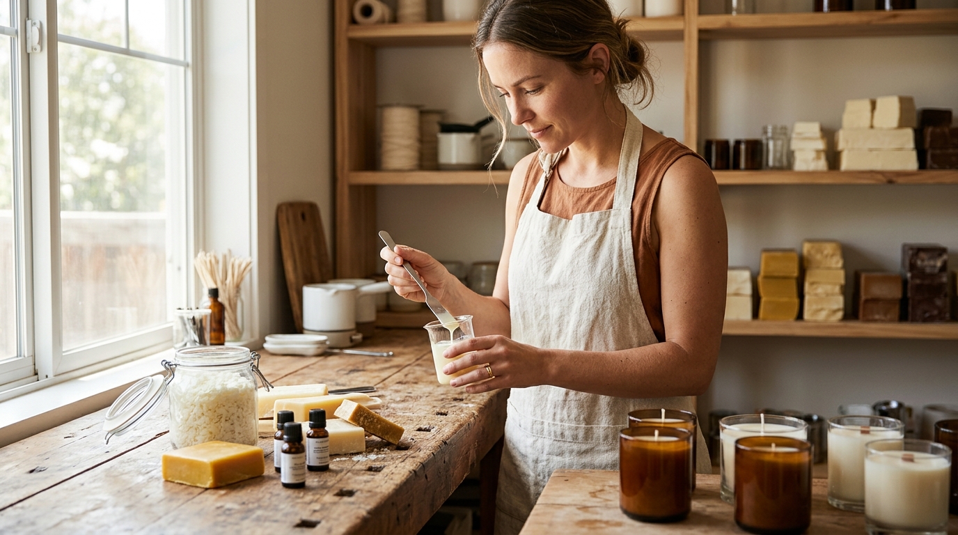 How to Choose the Right Wax for Your Candle Project