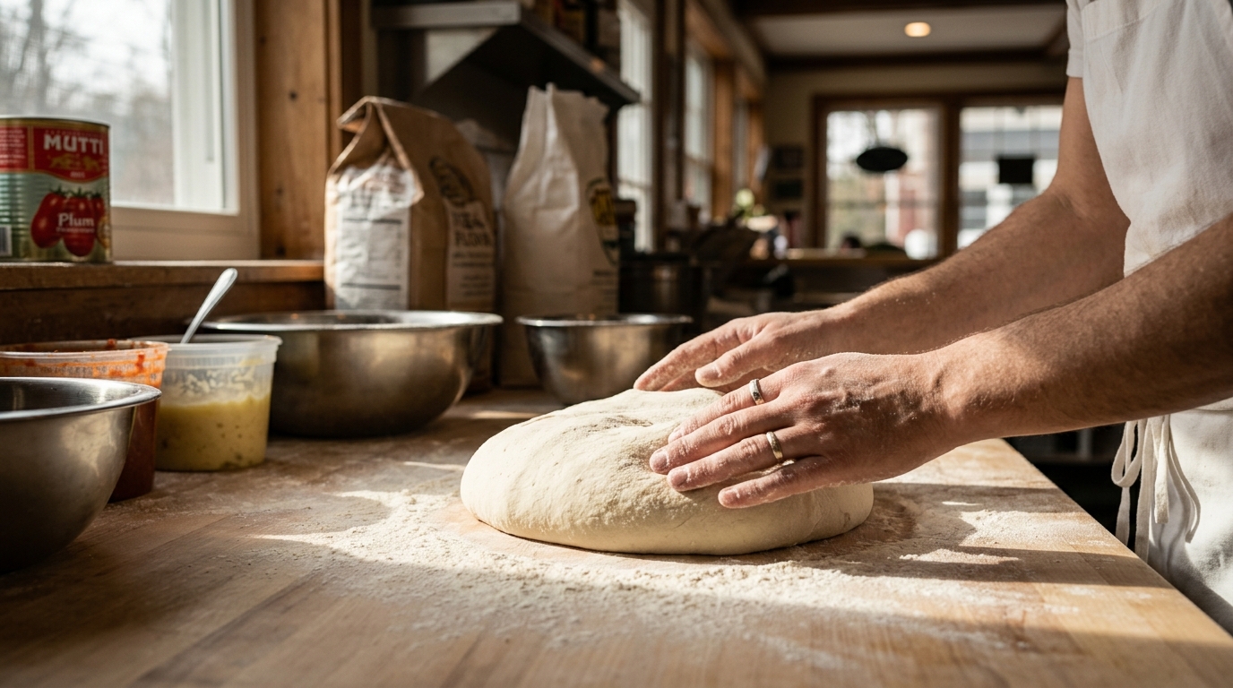 Pizzeria That Makes Dough From Scratch in Briarcliff Manor