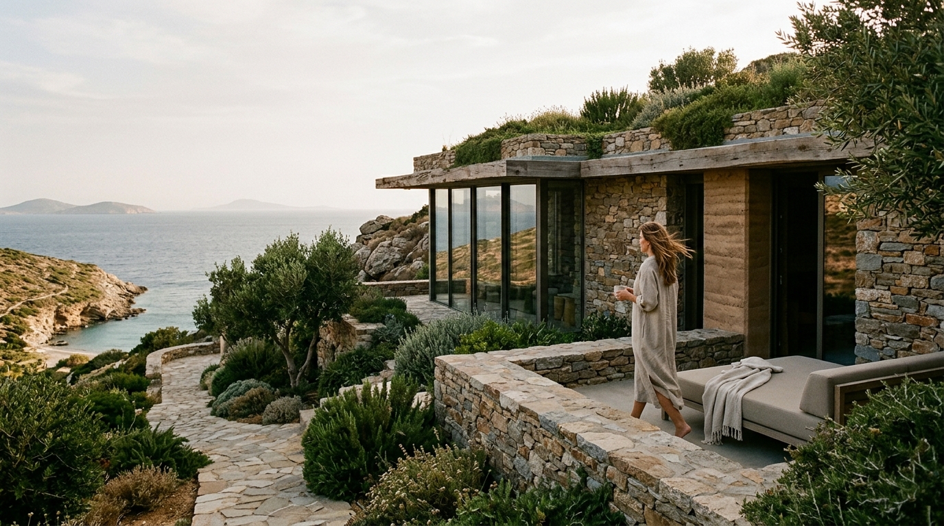 Award-Winning Subterranean Luxury Villas in Greece