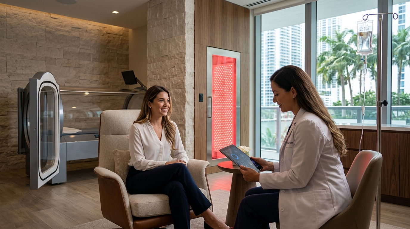 Doctor-Supervised Biohacking Center in Brickell Miami