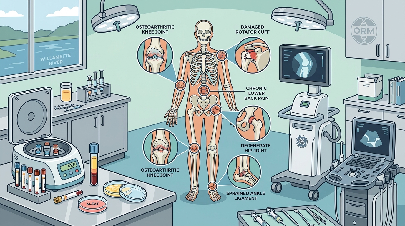Conditions Treated with Biocellular Joint Regeneration