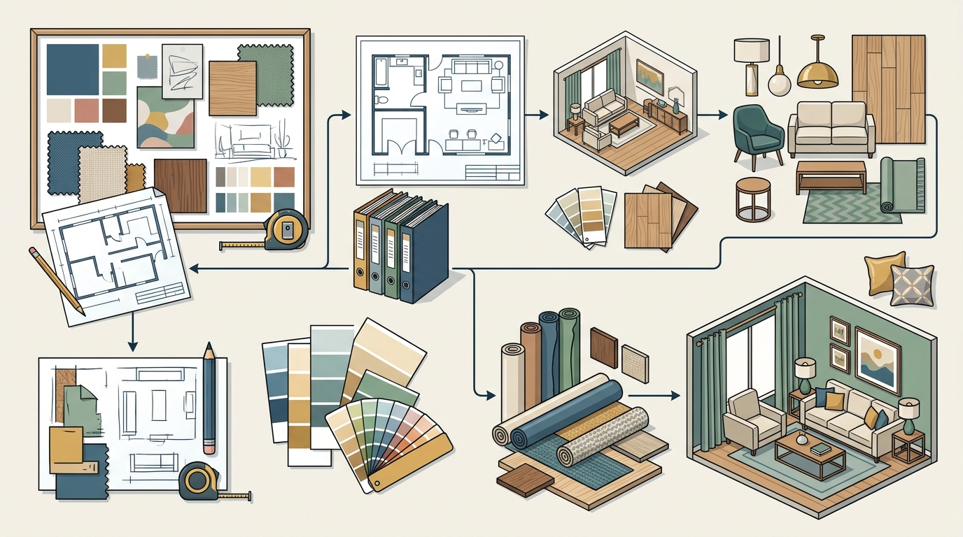 Full-Service Residential Interior Design Process Explained