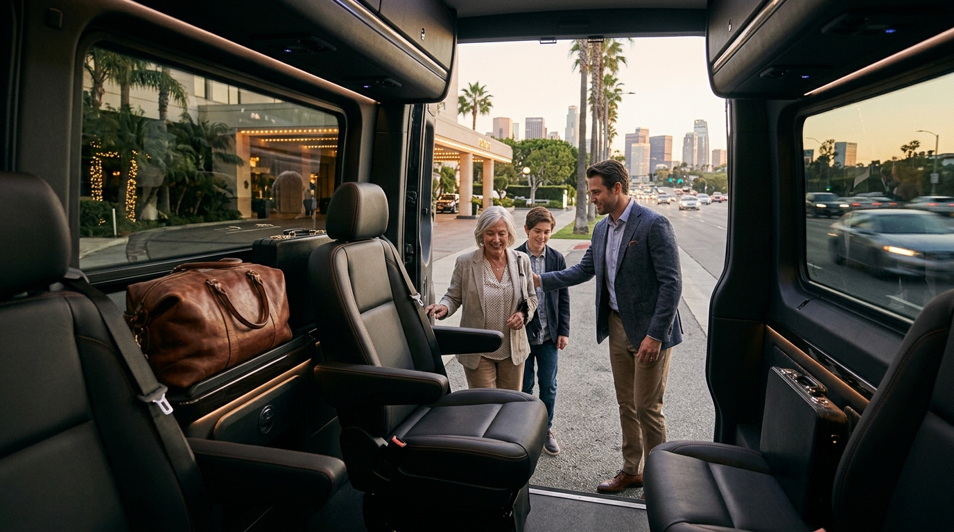 Choosing a Group Transportation Provider in Los Angeles