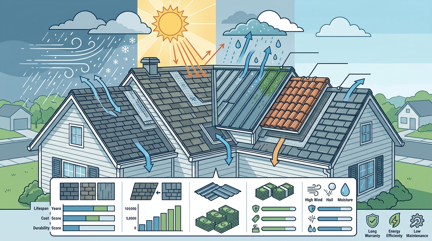 Best Roofing Materials for New Jersey Climates in 2026