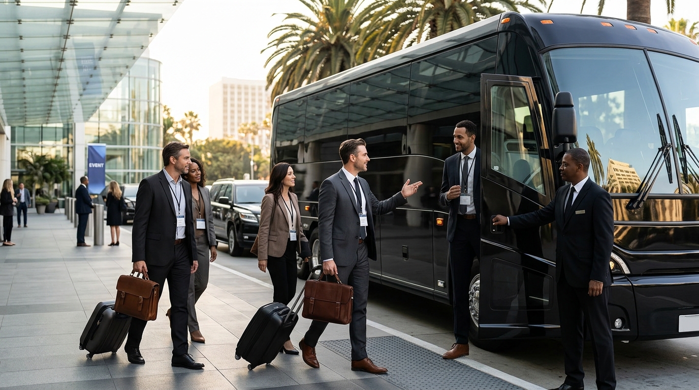 Top Group Transportation Providers for Corporate Events in LA