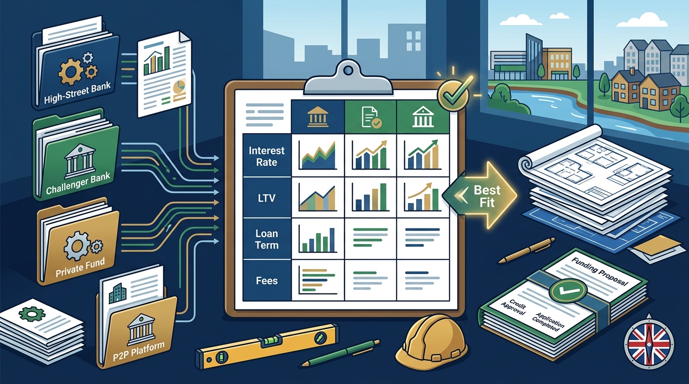 How a Broker Helps You Compare Development Loan Products