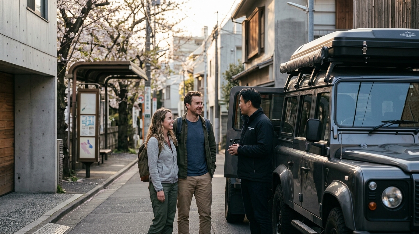 Pick Up a Camper Van in Central Tokyo for Your Japan Trip
