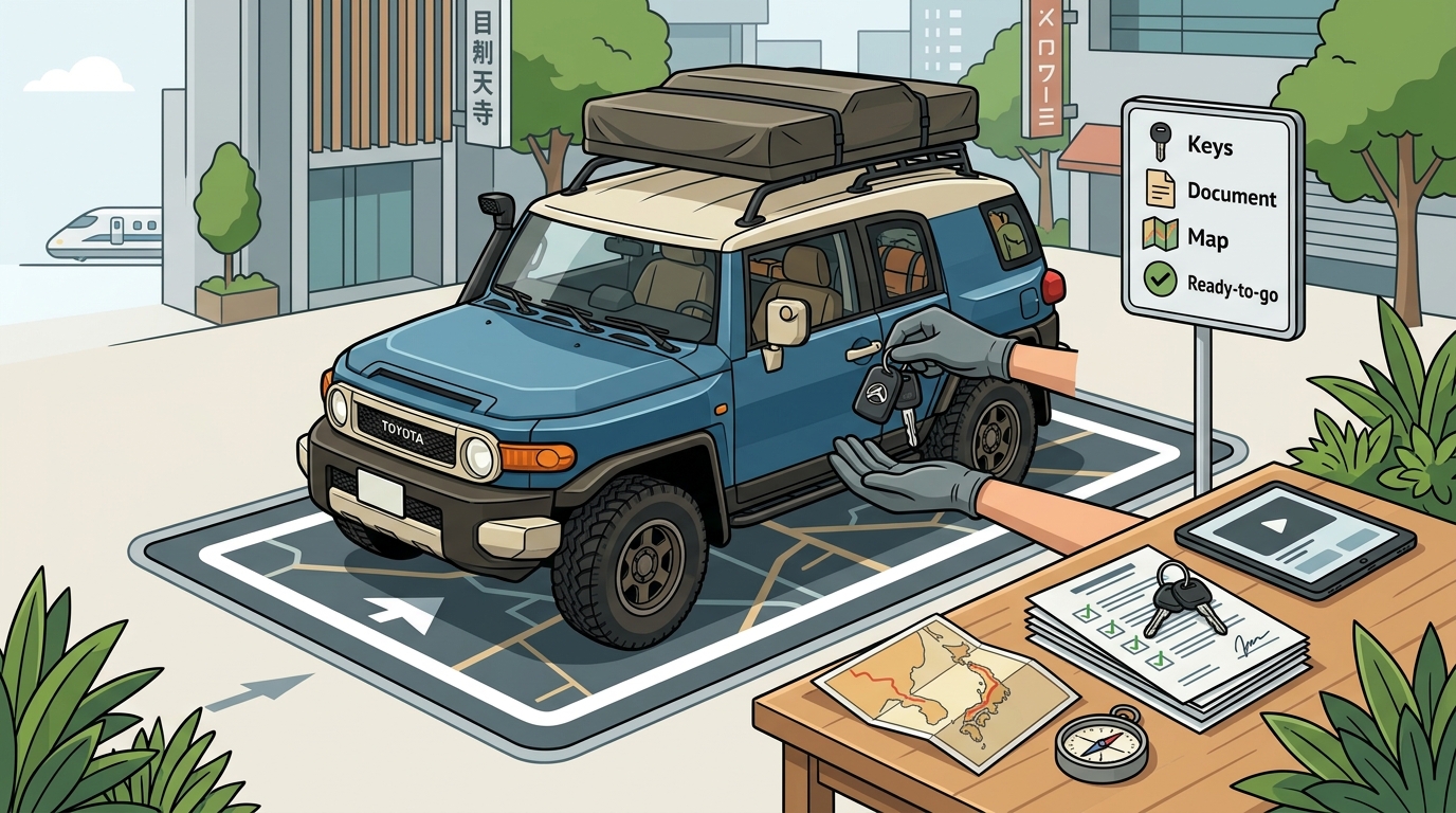 Pick Up a Camper Van in Central Tokyo for Your Japan Trip