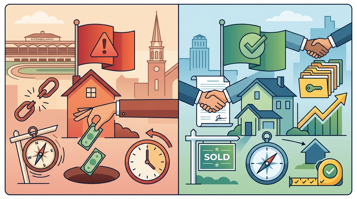 Red Flags and Green Flags: How to Choose the Right Real Estate Agent in Lexington, KY