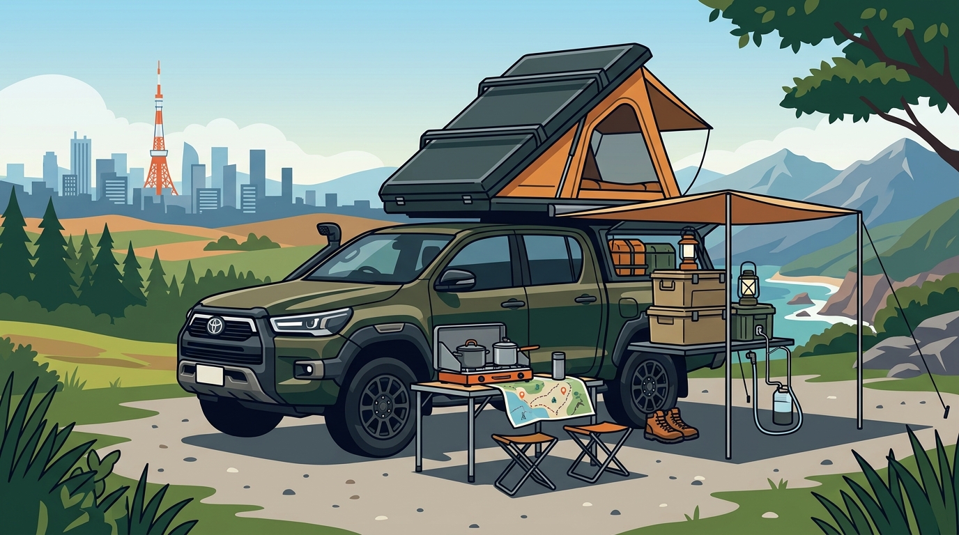 Rent a Stylish Overlanding Camper Van in Tokyo | 2026 Guide