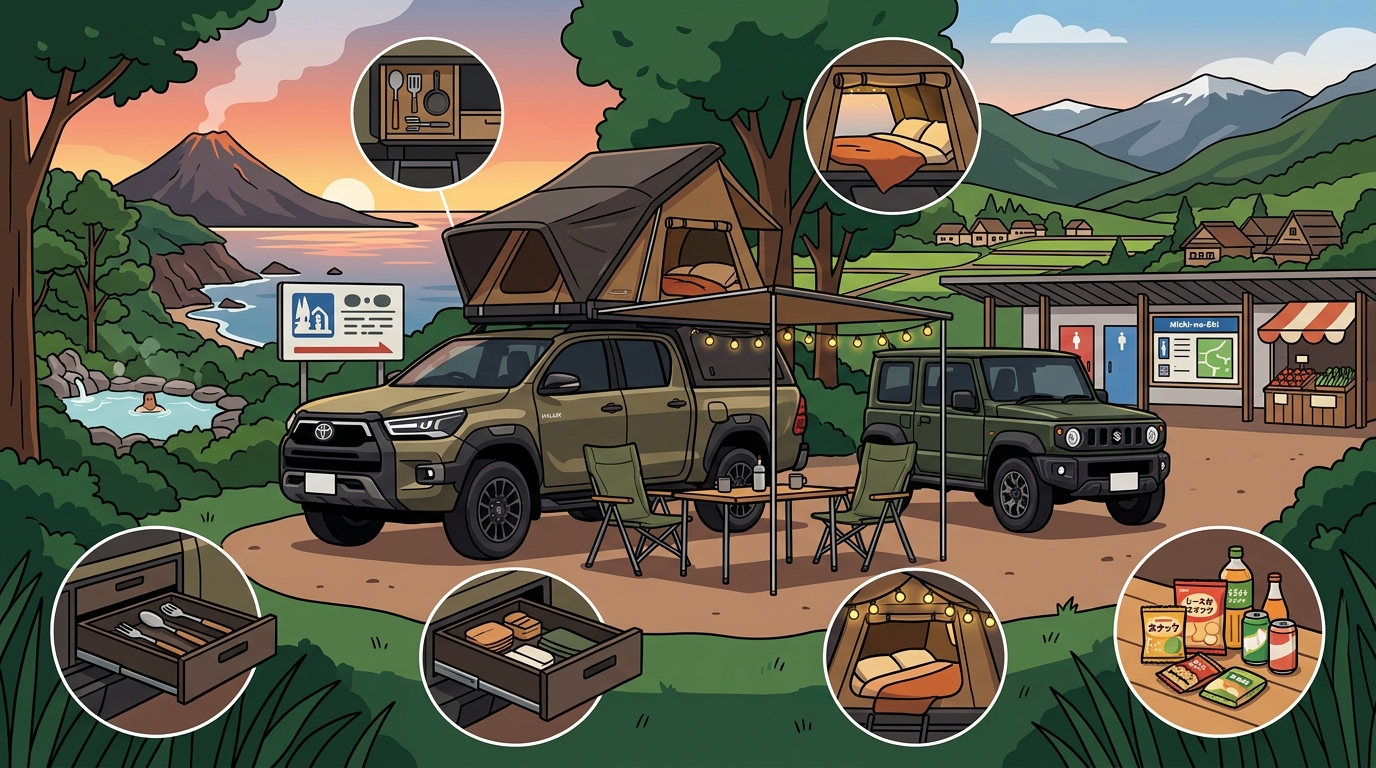 Best Camper Van Rentals for a Luxury Road Trip in Japan