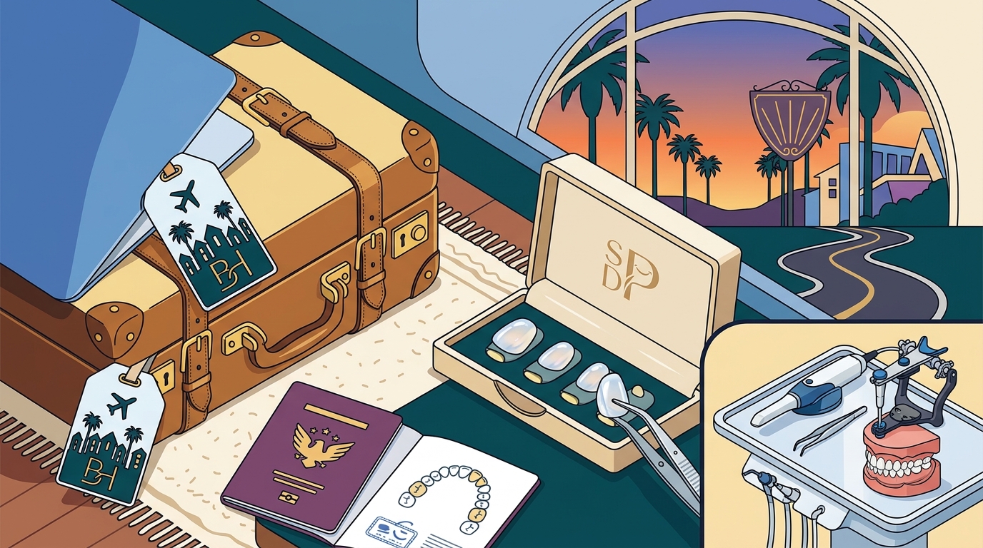 Travel to Beverly Hills for Veneers: Out-of-State Guide