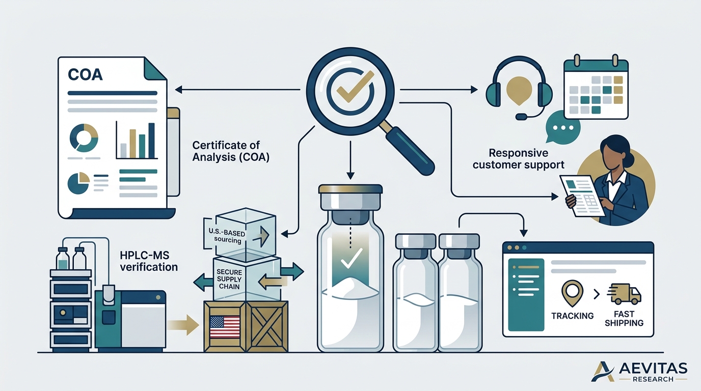 How to Choose a High-End Peptide Supplier in 2026