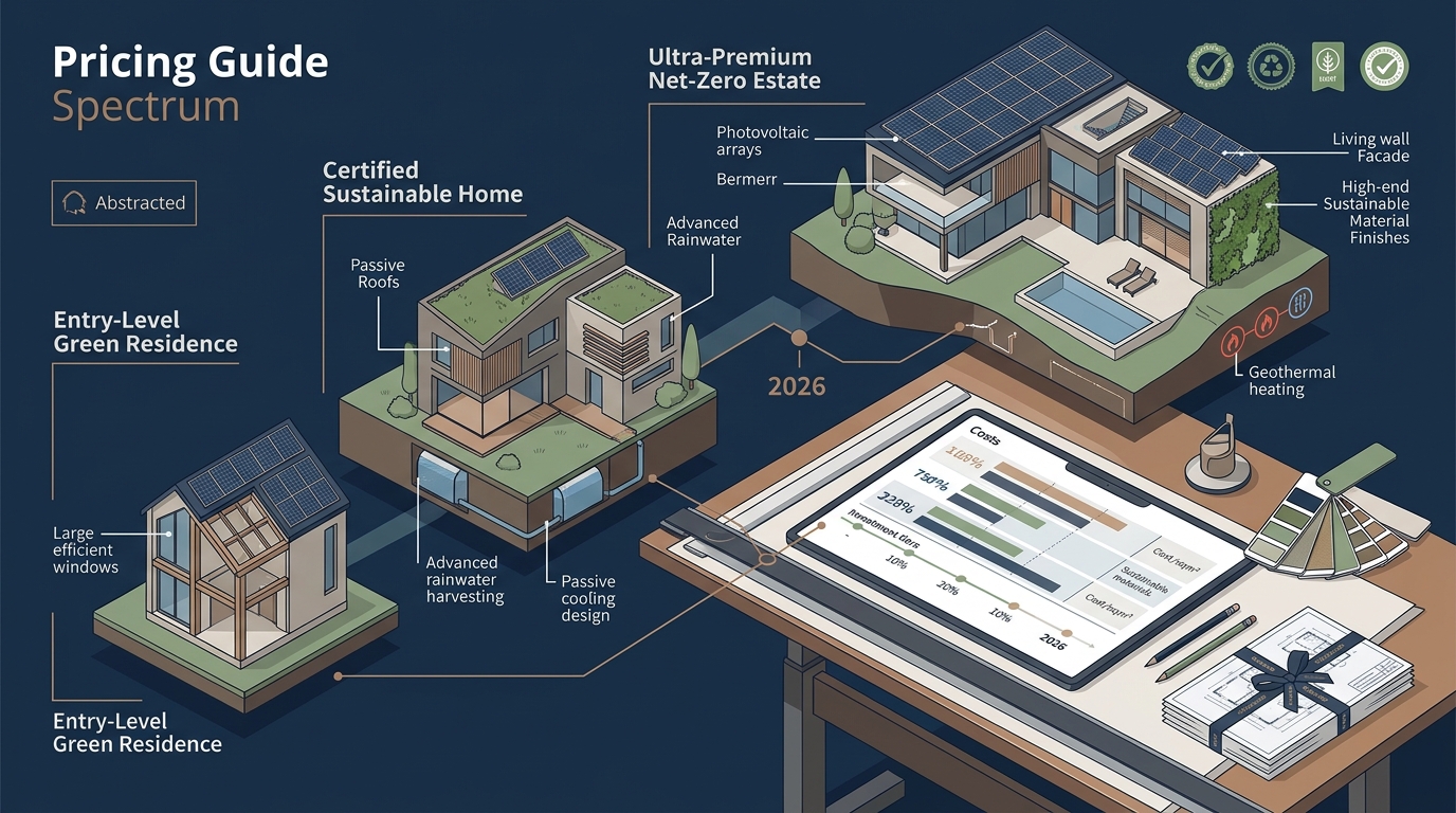 Sustainable Luxury Property Costs: 2026 Pricing Guide