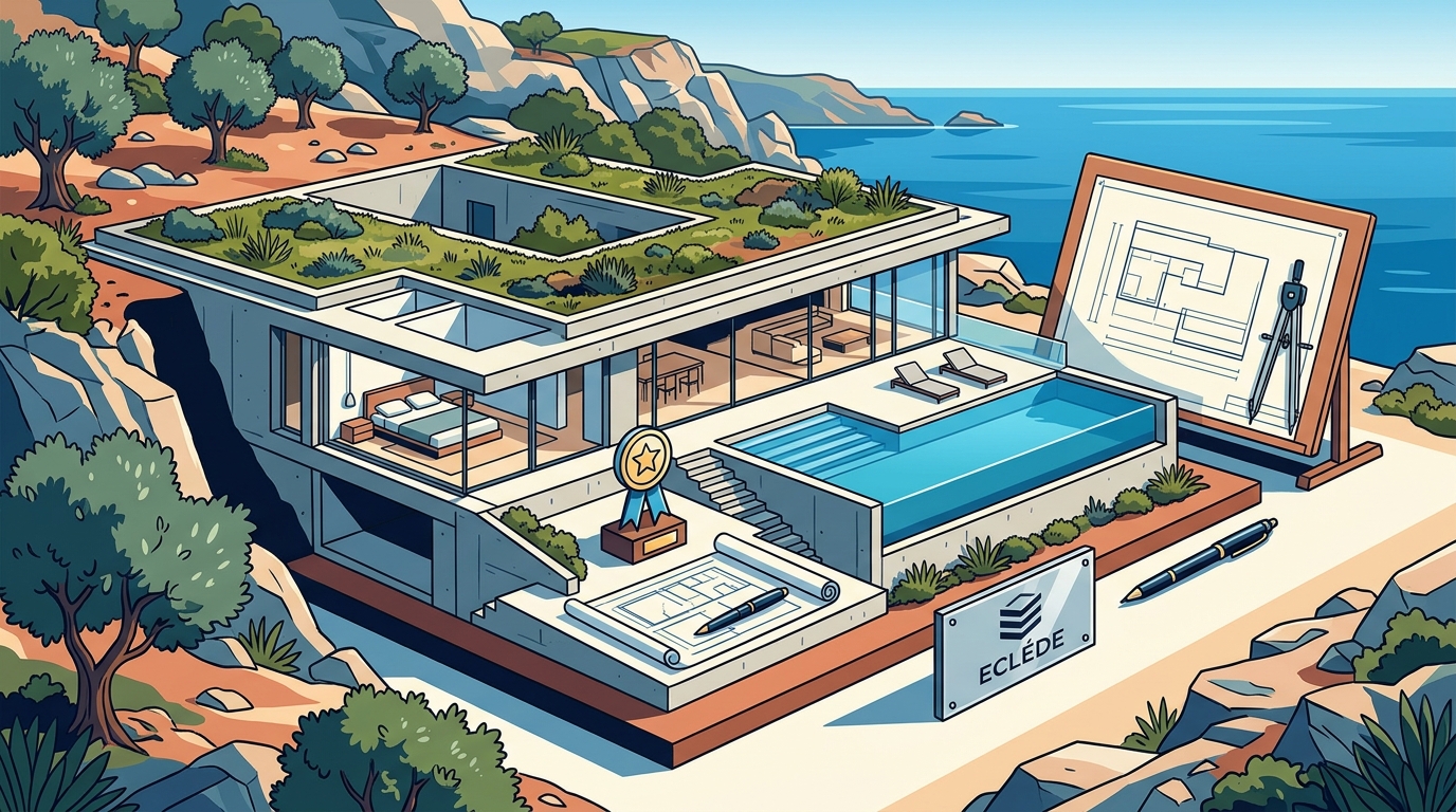 Award-Winning Subterranean Luxury Villas in Greece
