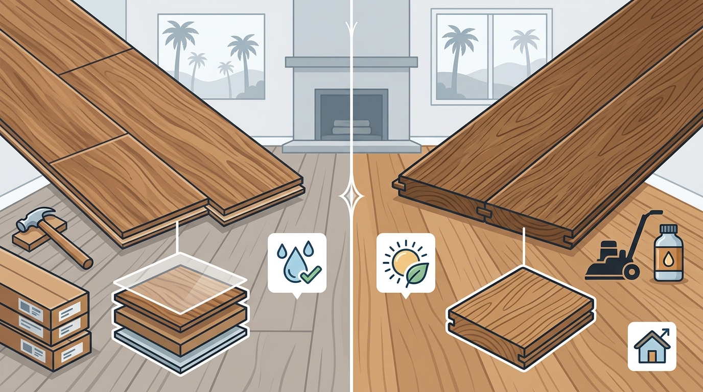 Laminate vs Hardwood Flooring: Southern California Guide